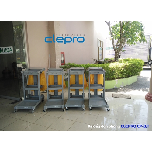 Xe đẩy dọn phòng CLEPRO CP-3/1 2